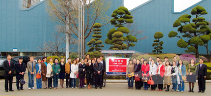 Top Chinese Forklift Customers Visit Incheon