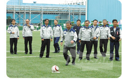 Artificial Turf for Football Field at Changwon